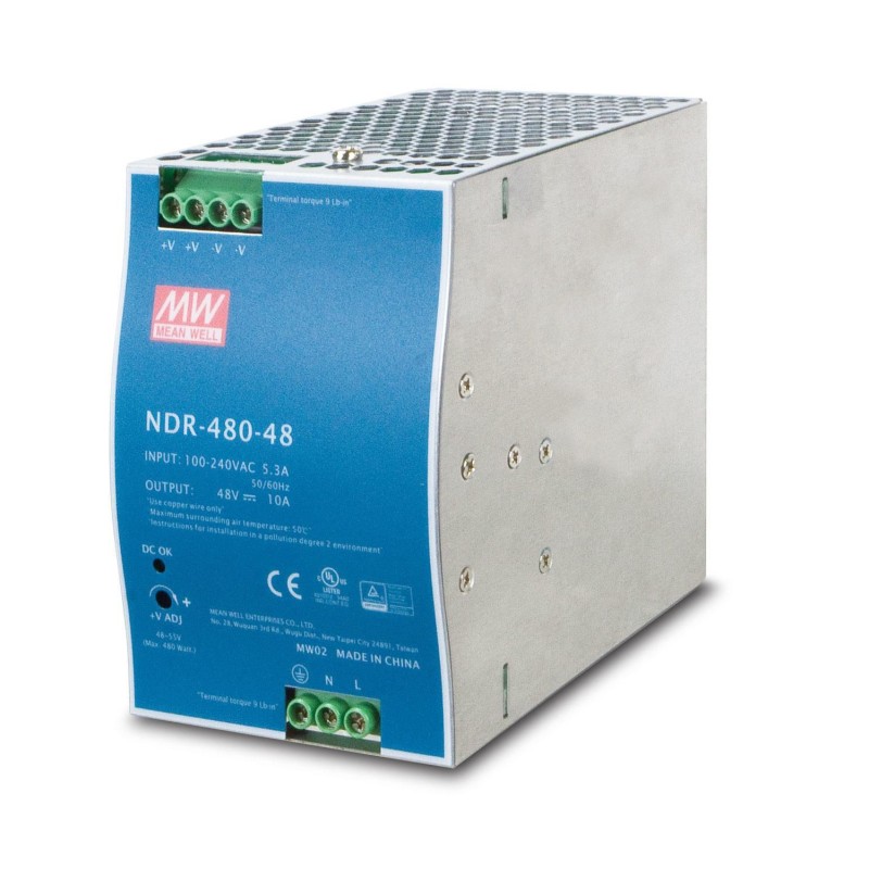 48V 480W Din-Rail Power