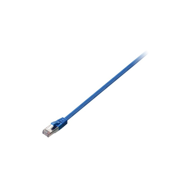 V7 Cavo di rete schermato CAT6 STP 01M Blu