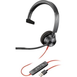 HP Poly Blackwire 3310 USB-A Mono Headset Blackwire 3310 BW3310 USB-