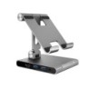 j5create JTS224-N Supporto multiangolare con docking station per iPad