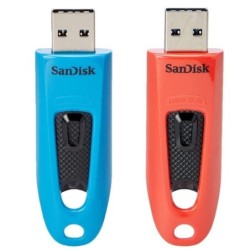 SanDisk Ultra unitÃ  flash USB 64 GB USB tipo A 30 Blu Rosso ULT