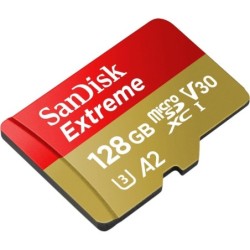 SanDisk Extreme 128 GB MicroSDXC SanDisk Extreme - Flash memory card