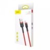 Baseus CALKLF-C09 cavo Lightning 2 m Rosso SiGN Kevlar USB-Cable wit