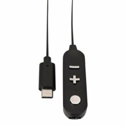 ADATTATORE AUDIO DA 35 MM A USB - VOL CONTROL MUTE