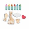 SES CREATIVE Sophie La Giraffe Bath Crayons with Shapes 2 Years and