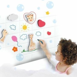 SES CREATIVE Sophie La Giraffe Bath Crayons with Shapes 2 Years and