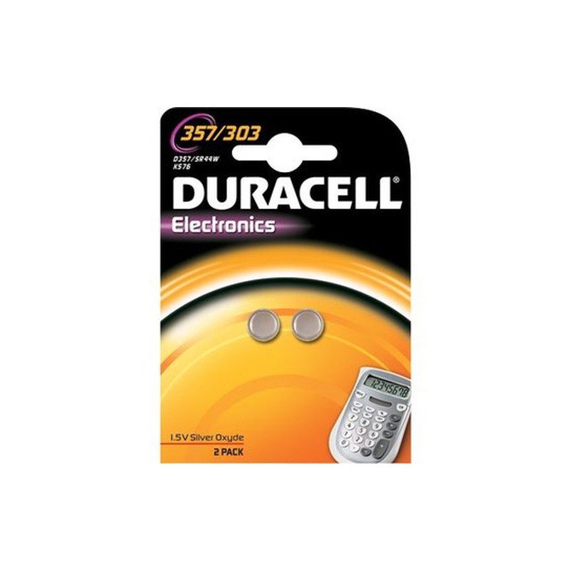 Duracell 303/357 Batteria monouso SR44 Ossido d'argento S