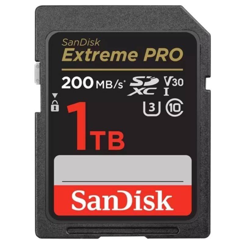 1TB SANDISK EXTREME PRO SDXC 200MB/S