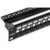 Trendnet TC-KP24S pezzo di pannello 1U TRENDnet TC-KP24S 24-Port Bla