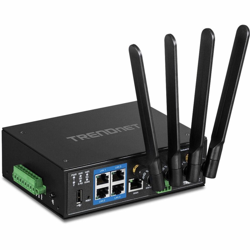 Trendnet TI-W100 router wireless Gigabit Ethernet Dual-band 24 GHz/