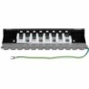 Trendnet TC-P08C6AS pezzo di pannello 05U 8-PORT CAT6A SHIELDED WAL