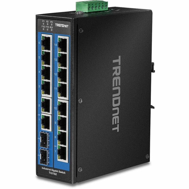 16-PORT INDUSTRIAL GIGABIT