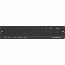 Kramer Electronics TP-580R Ricevitore AV Nero HDMI RS232 IR on HDBas