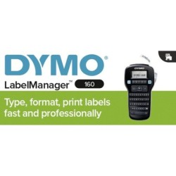 LABEL MANAGER 160 QWERTY - VALUE PACK + 3 D1 TAPES