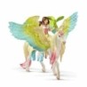 schleich BAYALA Fairy Surah with glitter Pegasus SCHLEICH Bayala Fai