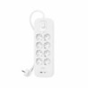 Belkin SRB003VF2M protezione da sovraccarico Bianco 8 presae AC 2 m