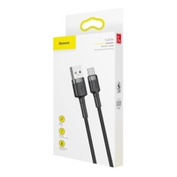 Baseus CATKLF-BG1 cavo per cellulare Nero 1 m USB A USB C Baseus Caf