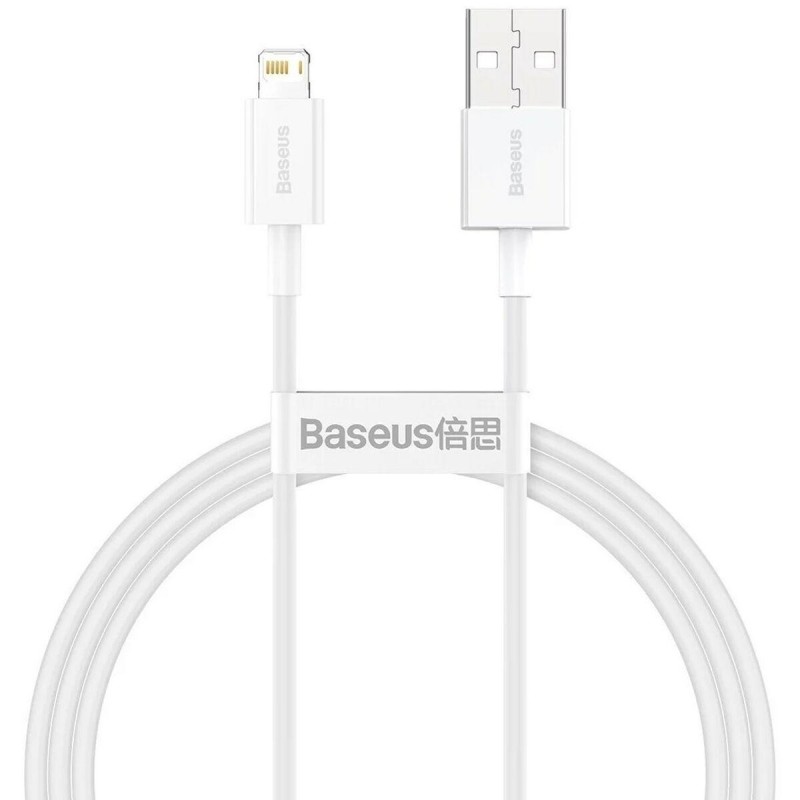 Baseus CALYS-A02 cavo per cellulare Bianco 1 m USB A Lightning Baseu