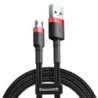 Baseus Cafule USB-A to Micro-USB Cable 15A 2m - Black / Red