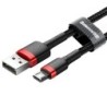 Baseus Cafule USB-A to Micro-USB Cable 15A 2m - Black / Red