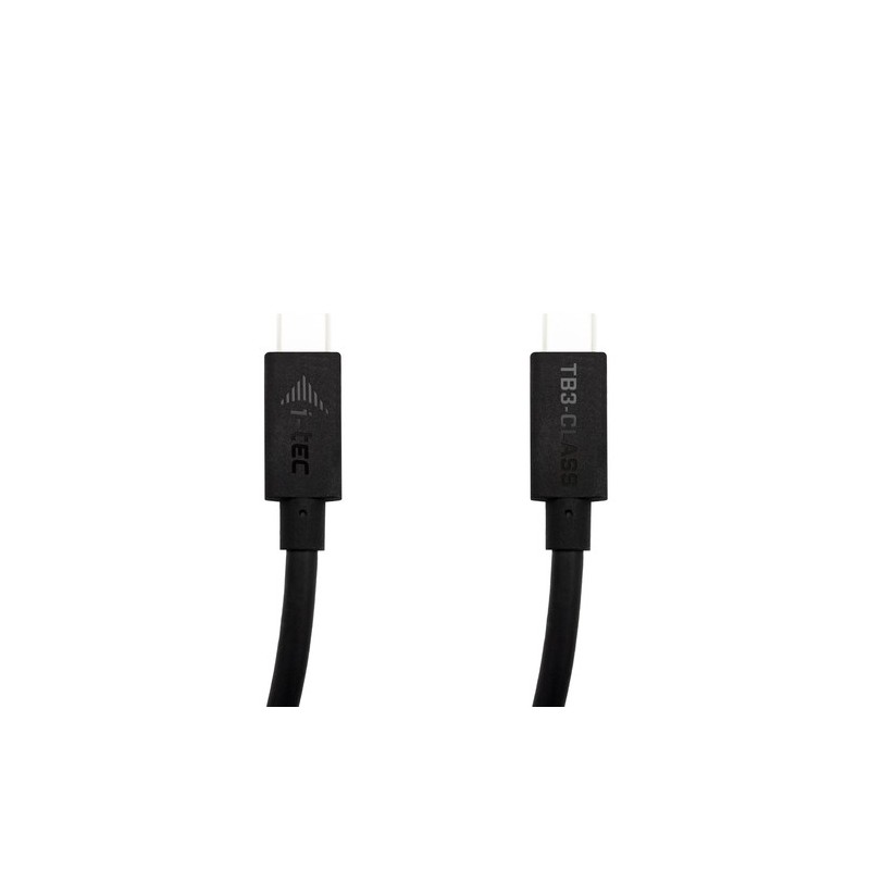 i-tec Thunderbolt 3 – Class Cable 40 Gbps 100W Power Delivery US