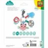 SES CREATIVE Tiny Talents Katy Cat Activity Play Ring Three Months a