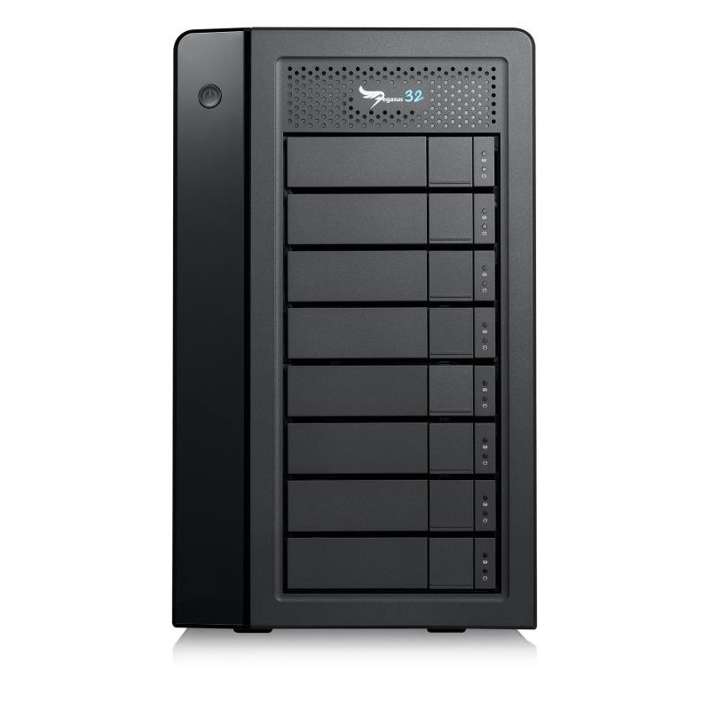 Promise Technology Pegasus32 R8 array di dischi 32 TB Tower Nero PEG