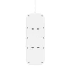 Belkin Connect Bianco 8 presae AC 2 m POWER STRIP WITH OVERVOLTAGE