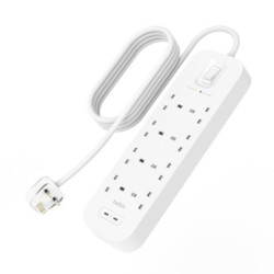 Belkin Connect Bianco 8 presae AC 2 m POWER STRIP WITH OVERVOLTAGE