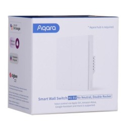 Aqara Smart Wall Switch H1 nessun neutro doppio bilanciere HomeKi