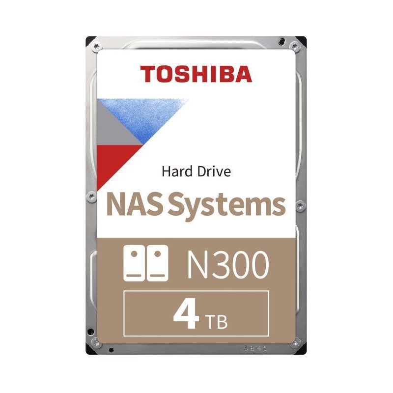 Toshiba N300 NAS 35" 4000 GB Serial ATA III