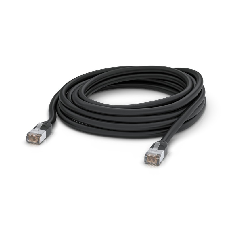 Ubiquiti Networks UACC-CABLE-PATCH-OUTDOOR-8M-BK cavo di rete Nero Ca