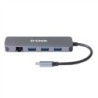 5-IN-1 USB-C HUB 1 X GIGABIT