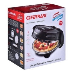 G3 Ferrari PizzaOven Napoletana with 2 stones black Schwarz G1003210