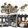 LEGO Jurassic World L'attacco del T-Rex e del Raptor al Centro Visita