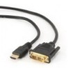 CableXpert 3 m - HDMI/DVI - M/M - 3 m - HDMI - DVI-D - CC-HDMI-DVI-10