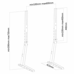 Neomounts by Newstar Supporto da scrivania per TV