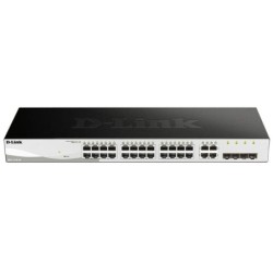 D-Link Switch 24G 4SFP L2 managed 24x10/100/1000 4xSFP Layer2