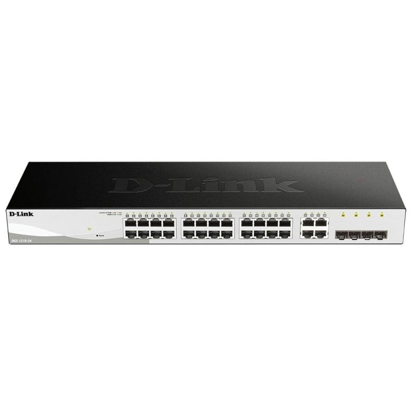 D-Link Switch 24G 4SFP L2 managed 24x10/100/1000 4xSFP Layer2