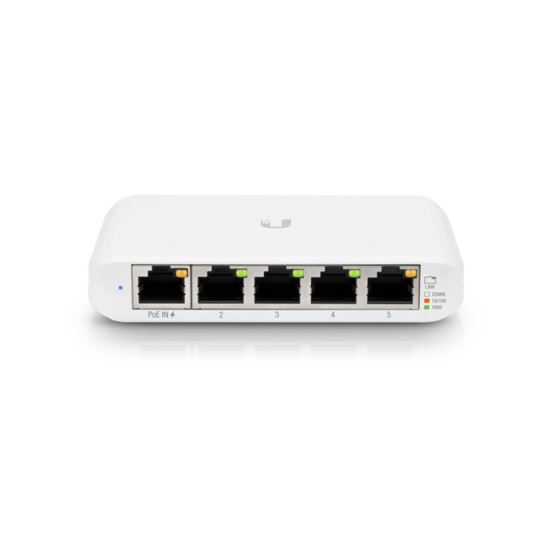 Ubiquiti USW-Flex-Mini-EU UniFi Compact 5Port Gigabit Desktop Switch