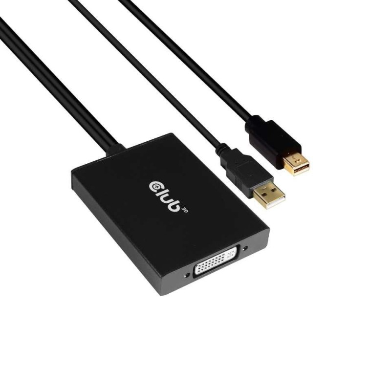 Adattatore Mini DisplayPort DVI-I Club3D Dual Link attivo