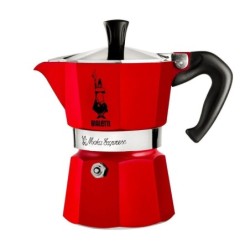 Bialetti Moka Express Caraffa 60ml Rosso Passione