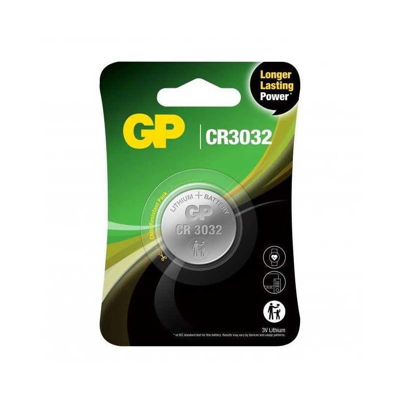 LITHIUM BUTTON CELL CR3032