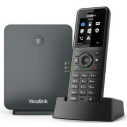 Yealink W77P telefono IP Nero TFT