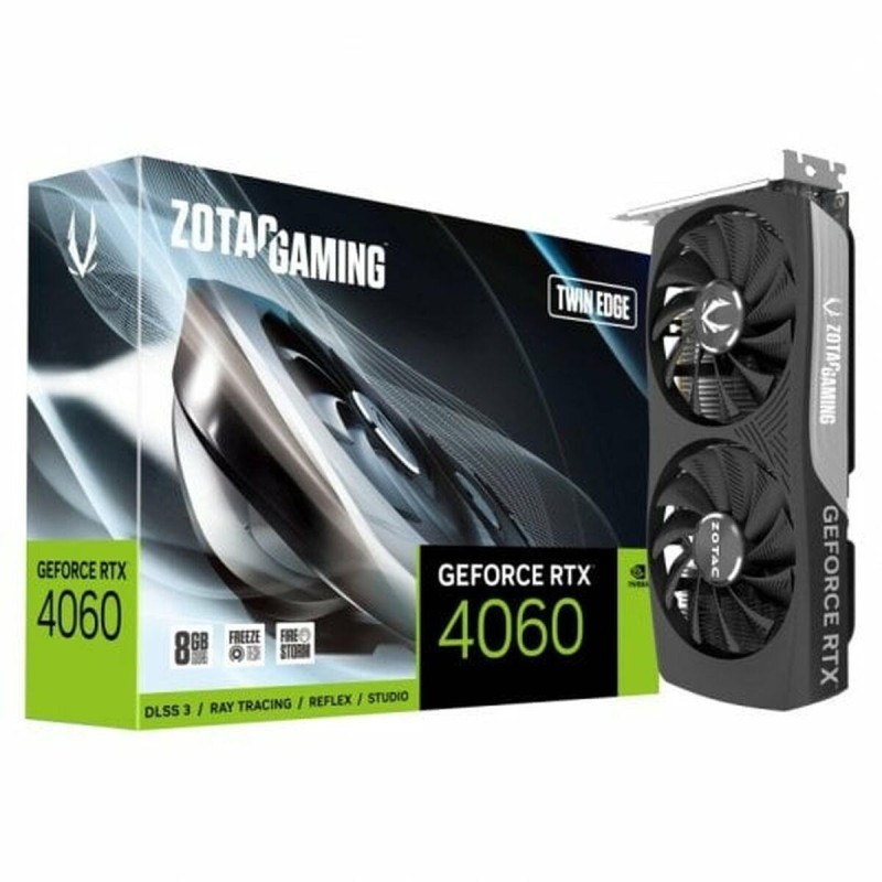 ZOTAC GAMING GEFORCE RTX 4060 - 8GB TWIN EDGE GDDR6 128BIT 2460/