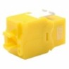 PRESA RJ45U CAT6A GIALLO