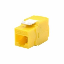 PRESA RJ45U CAT6A GIALLO