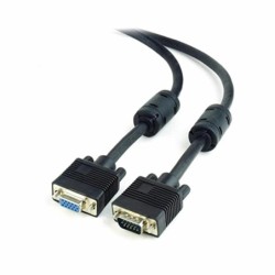 Prolunga VGA CableXpert HD15M/HD15F 2ferrite 18 m CC-PPVGAX-6B