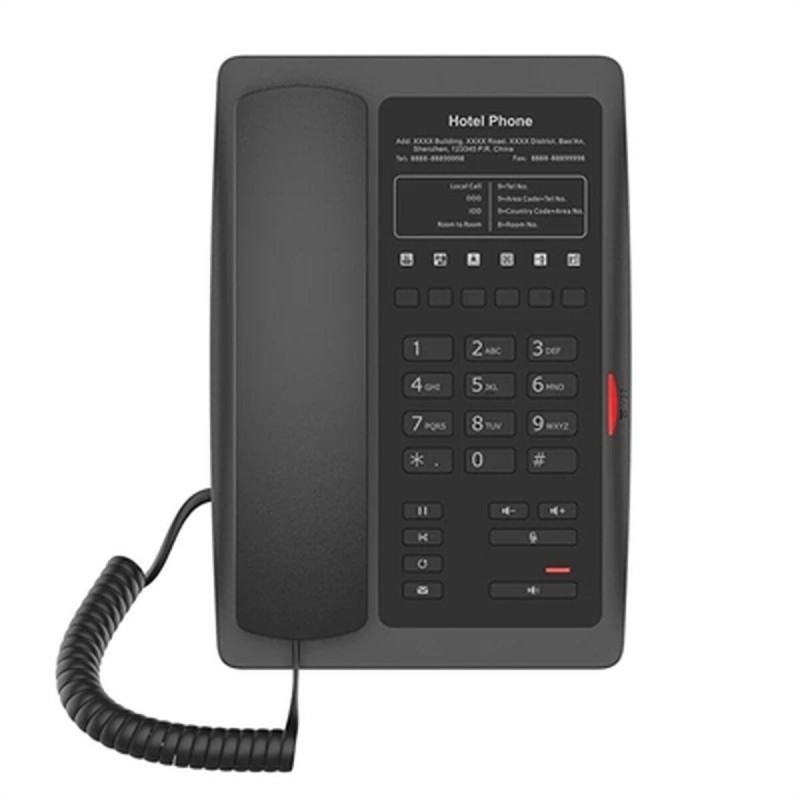 Fanvil H3 - Hotel SIP Phone - Black