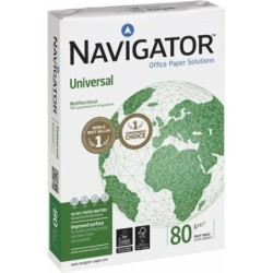 Navigator Universal Paper A3 80gsm White Box 5 Reams NAVUNIA3